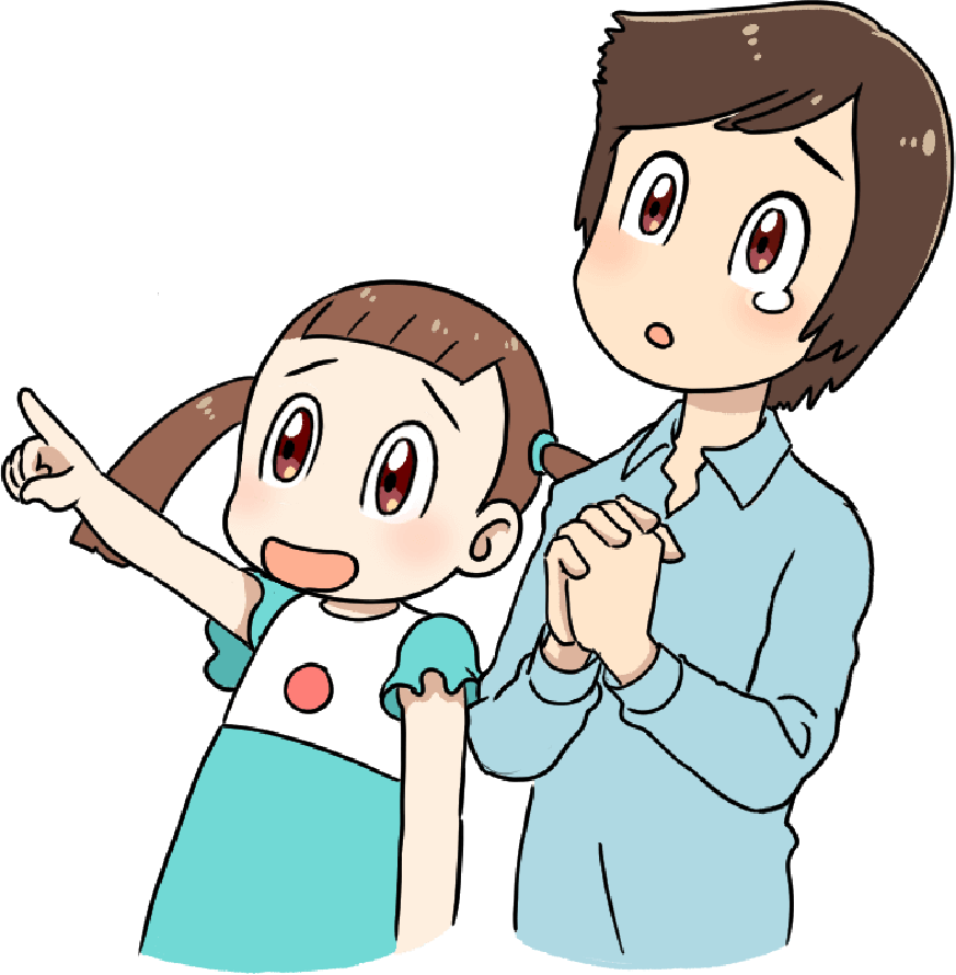 マーちゃんとお母さん